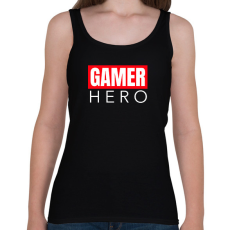 PRINTFASHION GAMER HERO - Női atléta - Fekete