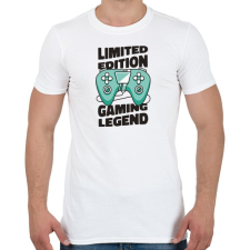 PRINTFASHION Gamer legenda - limited edition - Férfi póló - Fehér férfi póló