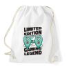 PRINTFASHION Gamer legenda - limited edition - Sportzsák, Tornazsák - Fehér