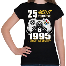PRINTFASHION Gamer Legenda - Női póló - Fekete