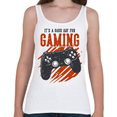 PRINTFASHION gamer - Női atléta - Fehér