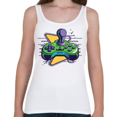 PRINTFASHION gamer - Női atléta - Fehér