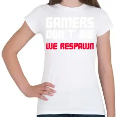 PRINTFASHION Gamer - Női póló - Fehér