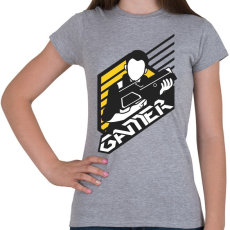 PRINTFASHION GAMER - Női póló - Sport szürke