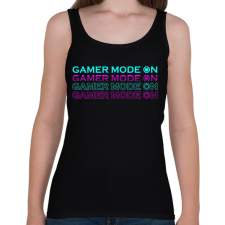 PRINTFASHION Gamer ON 1 - Női atléta - Fekete női trikó