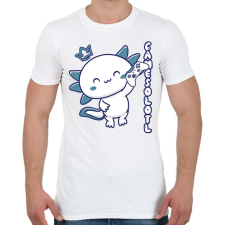 PRINTFASHION Gamesolotl - Férfi póló - Fehér férfi póló