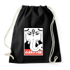 PRINTFASHION Ganesha - Sportzsák, Tornazsák - Fekete