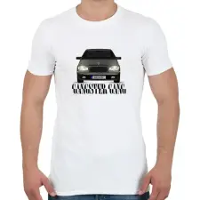 PRINTFASHION Gangster Gang - Férfi póló - Fehér férfi póló