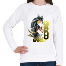 PRINTFASHION Garou minta (OPM) - Női pulóver - Fehér