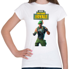 PRINTFASHION Garrison Fortnite - Női póló - Fehér női póló