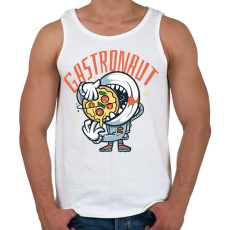 PRINTFASHION Gasztronauta - Férfi atléta - Fehér