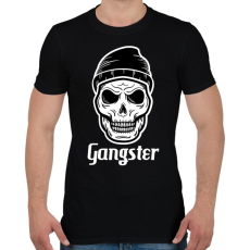PRINTFASHION Gengszter - Férfi póló - Fekete