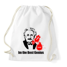 PRINTFASHION genius - Sportzsák, Tornazsák - Fehér tornazsák