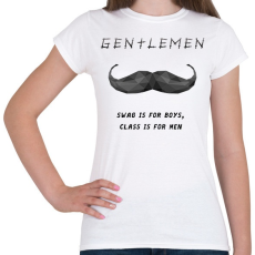 PRINTFASHION Gentlemen - Női póló - Fehér