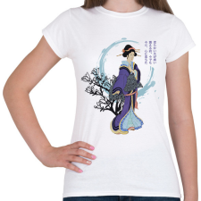 PRINTFASHION Gésa - Haiku  - Női póló - Fehér női póló