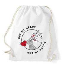 PRINTFASHION Get my heart - Sportzsák, Tornazsák - Fehér tornazsák
