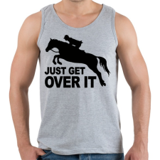 PRINTFASHION Get over it! - Férfi atléta - Sport szürke atléta, trikó