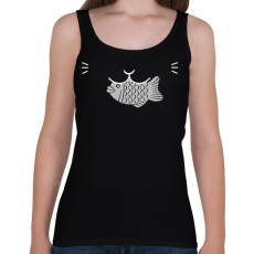 PRINTFASHION Get that fish - Női atléta - Fekete