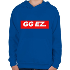 PRINTFASHION GG EZ - Gyerek kapucnis pulóver - Királykék