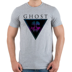 PRINTFASHION Ghost - Férfi póló - Sport szürke