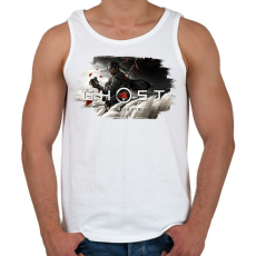 PRINTFASHION Ghost of Tsushima - Férfi atléta - Fehér