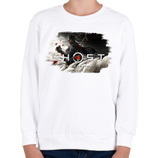 PRINTFASHION Ghost of Tsushima - Gyerek pulóver - Fehér gyerek pulóver, kardigán