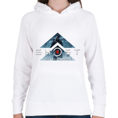 PRINTFASHION Ghost of Tsushima - Női kapucnis pulóver - Fehér