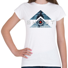 PRINTFASHION Ghost of Tsushima - Női póló - Fehér női póló