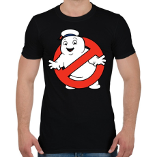 PRINTFASHION Ghostbuster - Férfi póló - Fekete