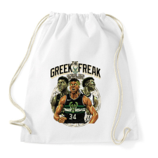 PRINTFASHION Giannis Antetokounmpo - Sportzsák, Tornazsák - Fehér tornazsák