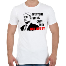 PRINTFASHION GIBS - Férfi póló - Fehér férfi póló