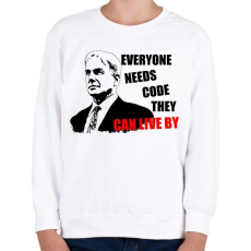 PRINTFASHION GIBS - Gyerek pulóver - Fehér