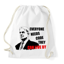 PRINTFASHION GIBS - Sportzsák, Tornazsák - Fehér tornazsák