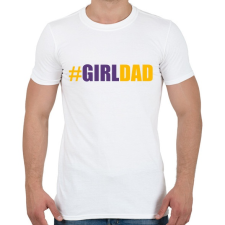 PRINTFASHION #girlDAD - Férfi póló - Fehér férfi póló