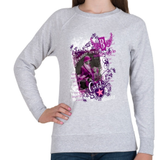 PRINTFASHION GIRLS STYLE - Női pulóver - Sport szürke