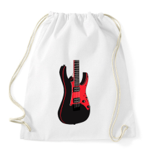 PRINTFASHION Gitár  - Sportzsák, Tornazsák - Fehér tornazsák
