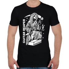 PRINTFASHION Gitáros halál - Férfi póló - Fekete férfi póló