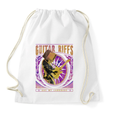 PRINTFASHION Gitáros szlogen - Sportzsák, Tornazsák - Fehér tornazsák