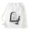 PRINTFASHION Give me a fucking break - Sportzsák, Tornazsák - Fehér