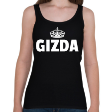 PRINTFASHION GIZDA - Női atléta - Fekete női trikó