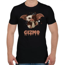 PRINTFASHION GIZMO - Férfi póló - Fekete férfi póló