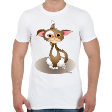 PRINTFASHION Gizmócic - Férfi póló - Fehér férfi póló