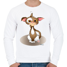 PRINTFASHION Gizmócic - Férfi pulóver - Fehér férfi pulóver, kardigán