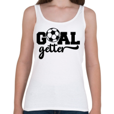 PRINTFASHION Goal getter - Női atléta - Fehér