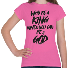 PRINTFASHION God - Női póló - Rózsaszín női póló