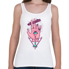 PRINTFASHION God of primo - Női atléta - Fehér női trikó