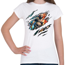 PRINTFASHION God Of War - Női póló - Fehér női póló