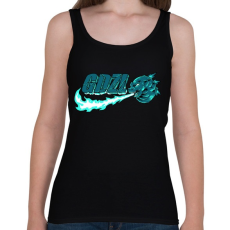 PRINTFASHION Godzilla just do it - Női atléta - Fekete