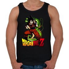 PRINTFASHION goku - Férfi atléta - Fekete női trikó