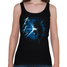 PRINTFASHION Goku kamehameha vol1 - Női atléta - Fekete női trikó